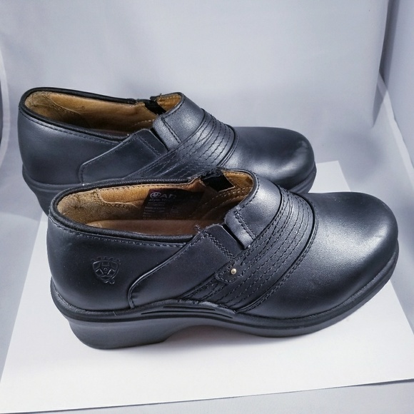 ariat steel toe clogs